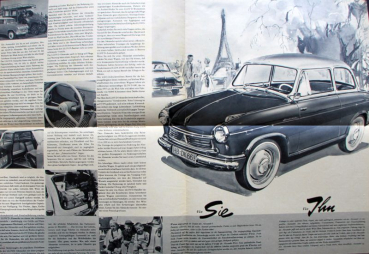 Lloyd Alexander Modelprogram 1958 Carbrochure (10169)